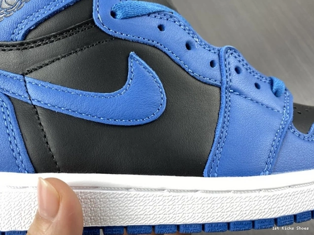 1st Kicks Retro High 1 555088-404 OG Blue' Marina Jordan Air 'Dark 0805